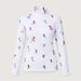 Multi Skiers Quarter Zip in White in White — 01 front
