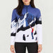 Powder Hound Quarter Zip in Navy — 03 model front