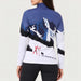 Powder Hound Quarter Zip in Navy — 04 model back