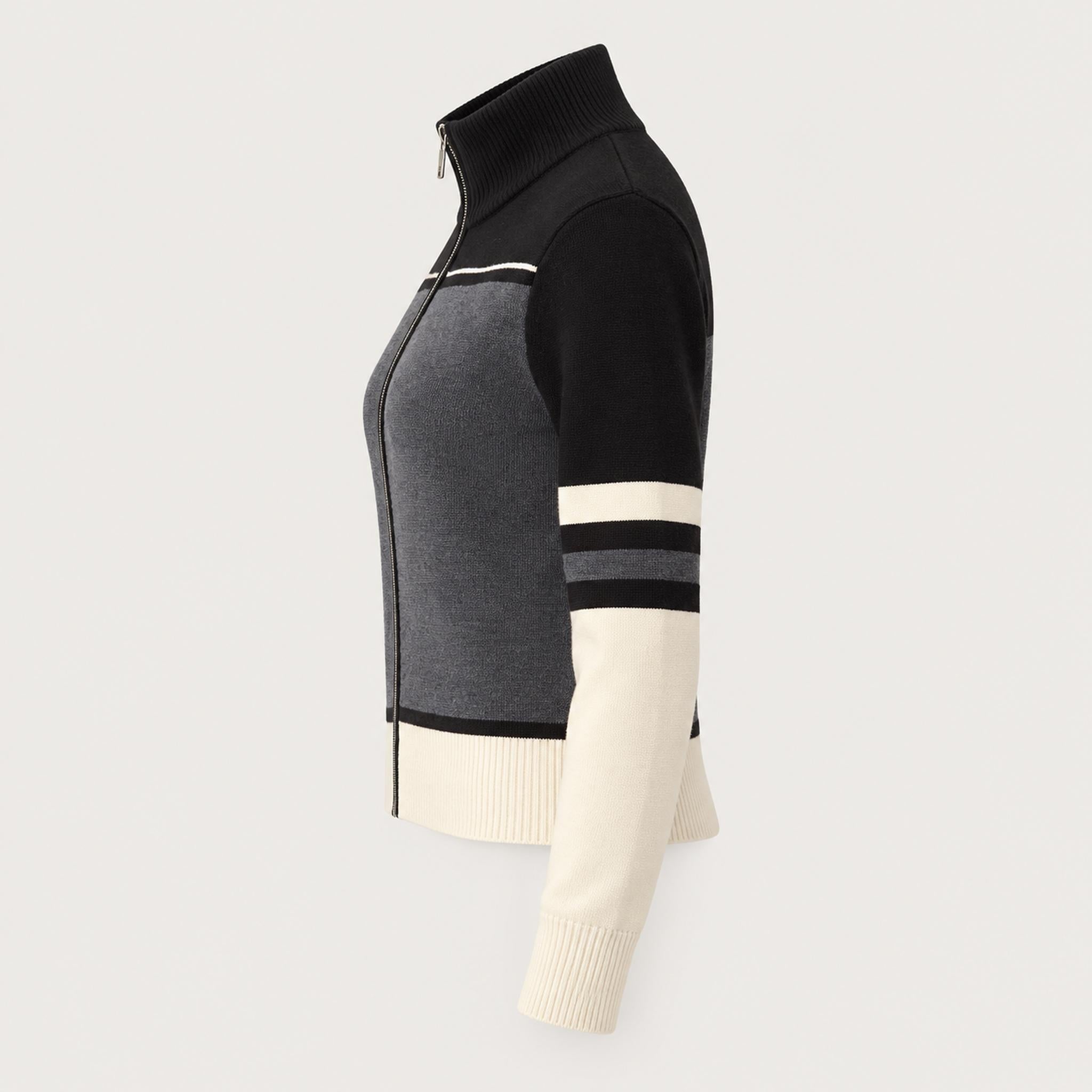 Krimson Klover Robin Sweater in Black, side