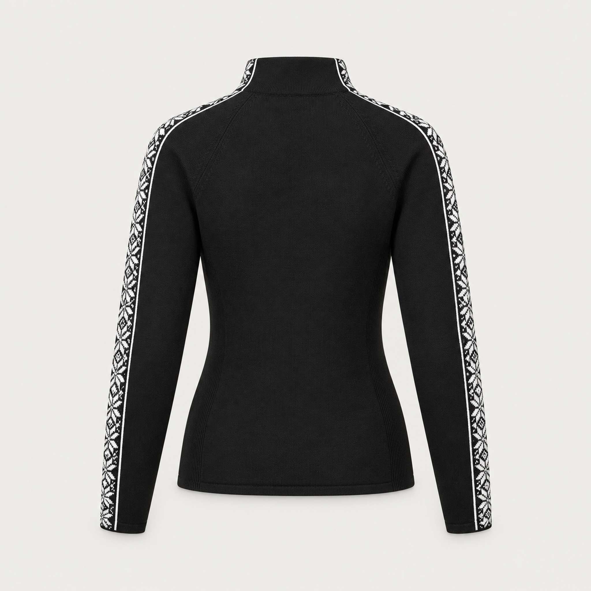 Krimson Klover Slalom Sweater in Black in Black, back