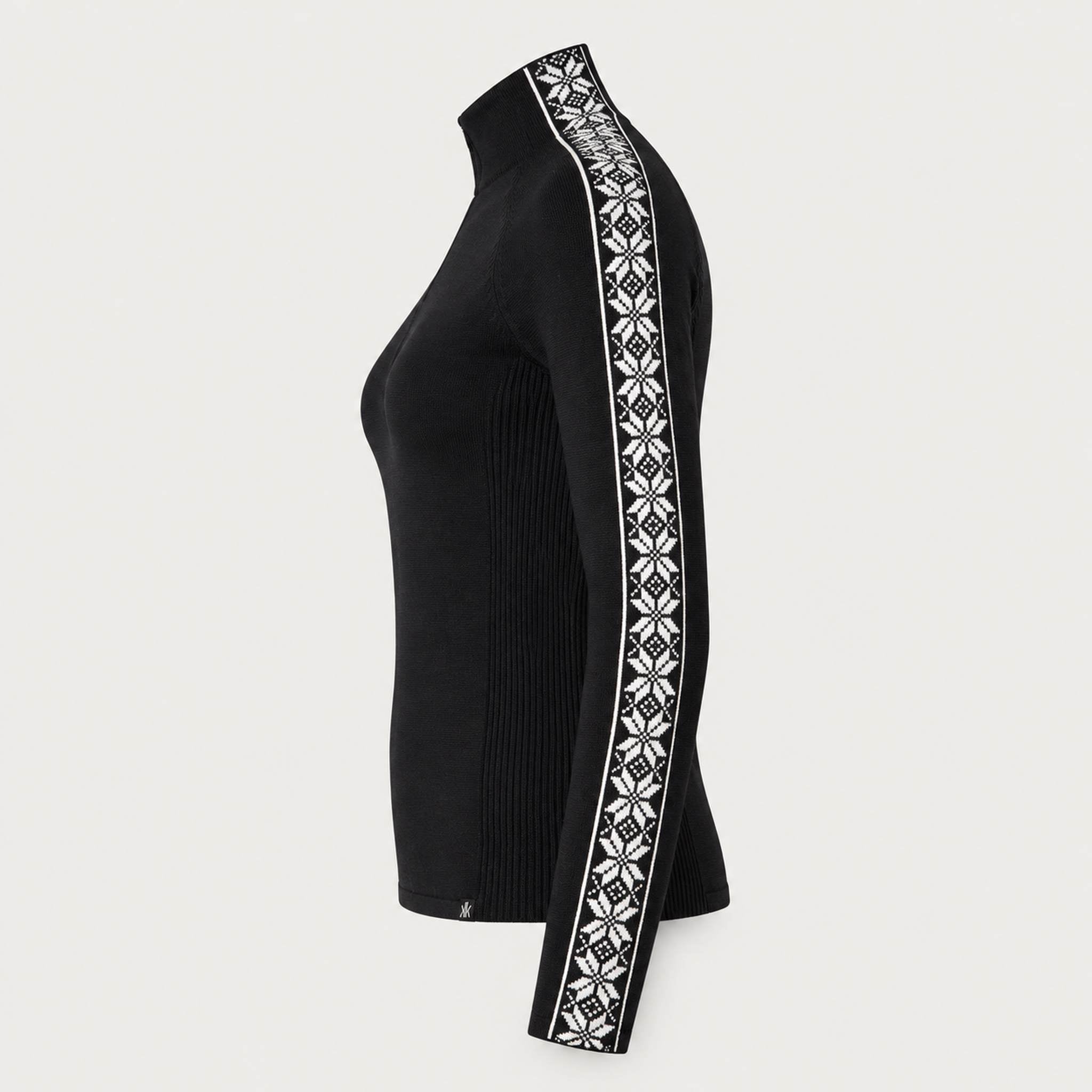 Krimson Klover Slalom Sweater in Black in Black, side