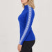 Krimson Klover Slalom Sweater in Cobalt Blue in Cobalt Blue, model side