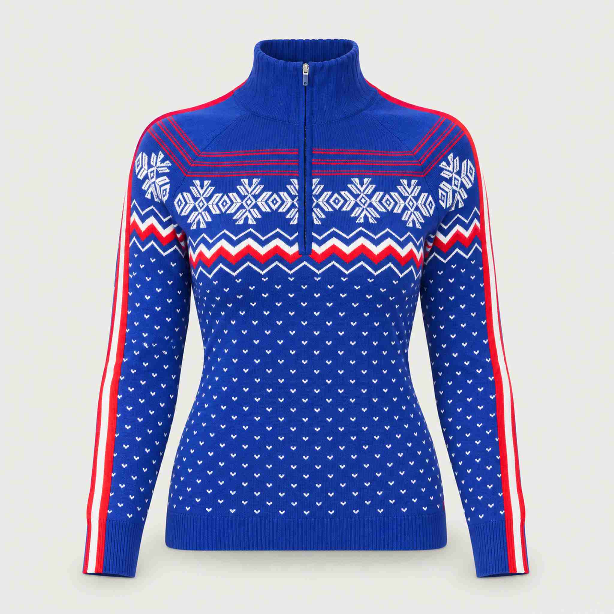 Snowhut Sweater in Cobalt Blue in Cobalt Blue — 01 front