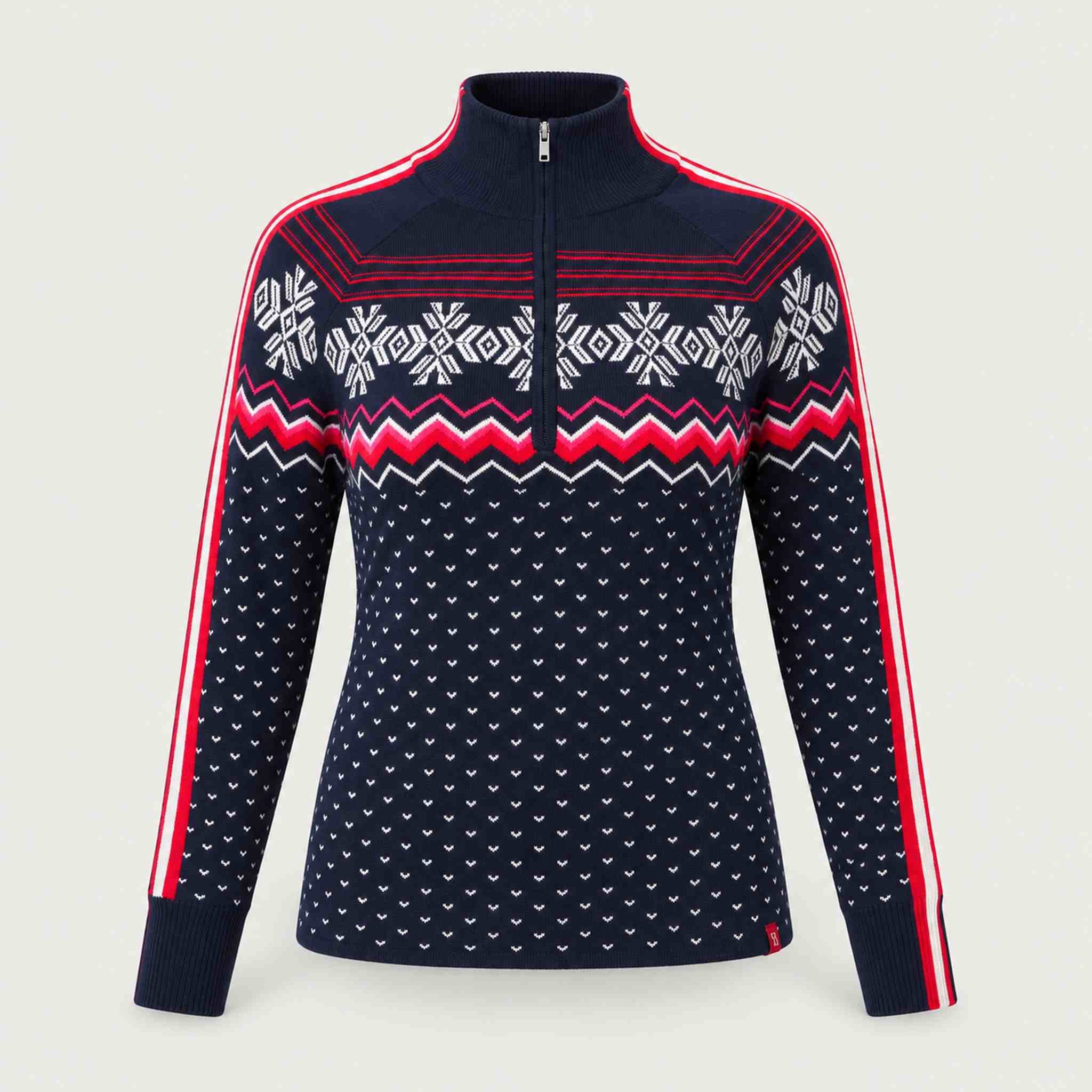 Krimson Klover Snowhut Sweater in Navy in Navy, front