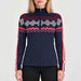 Krimson Klover Snowhut Sweater in Navy in Navy, model front