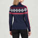 Krimson Klover Snowhut Sweater in Navy in Navy, model back