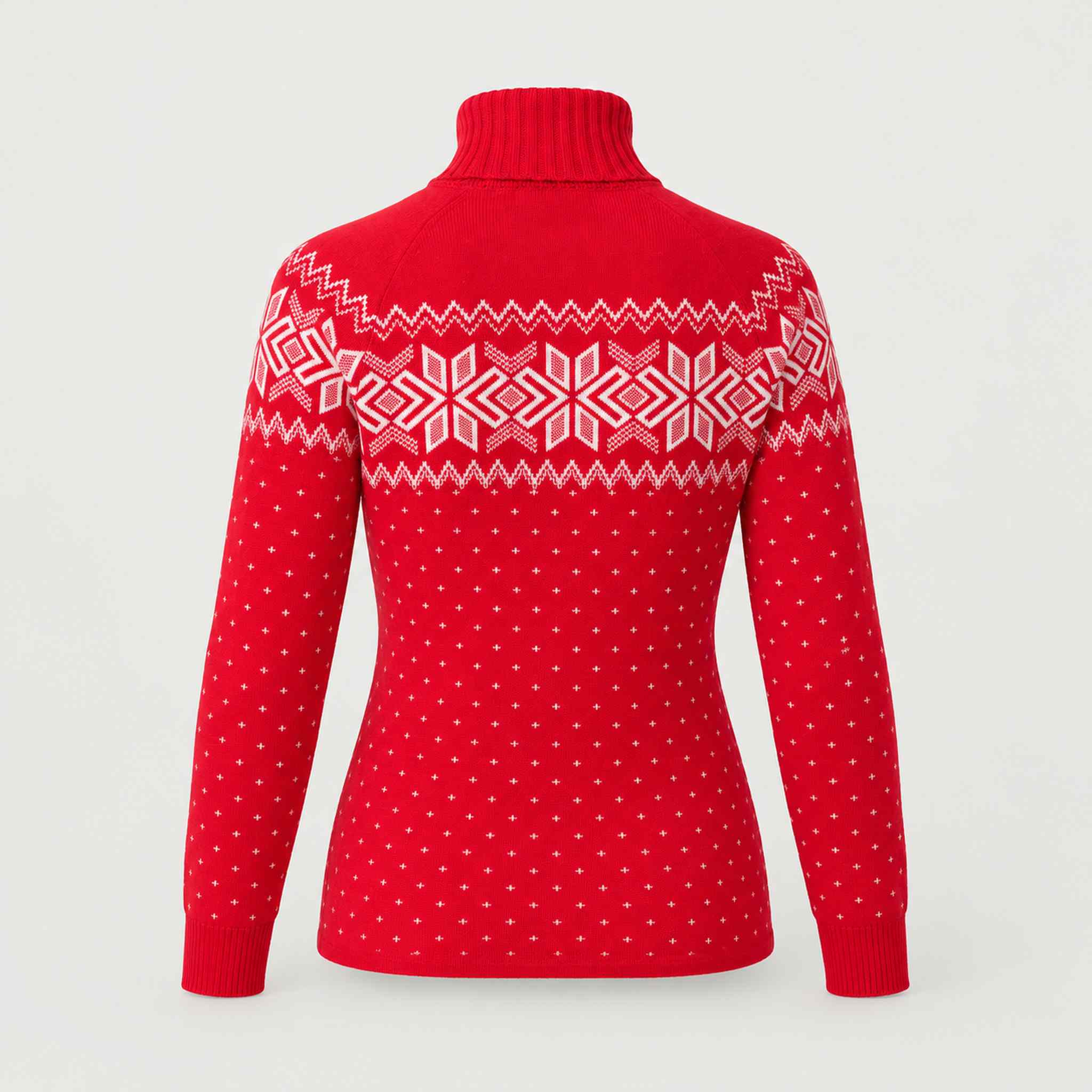 Krimson Klover Sugarbush in Racing Red, back