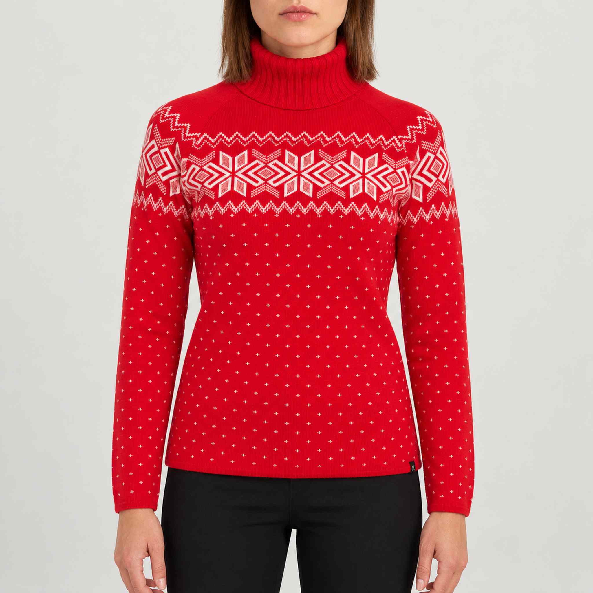 Krimson Klover Sugarbush in Racing Red, model front