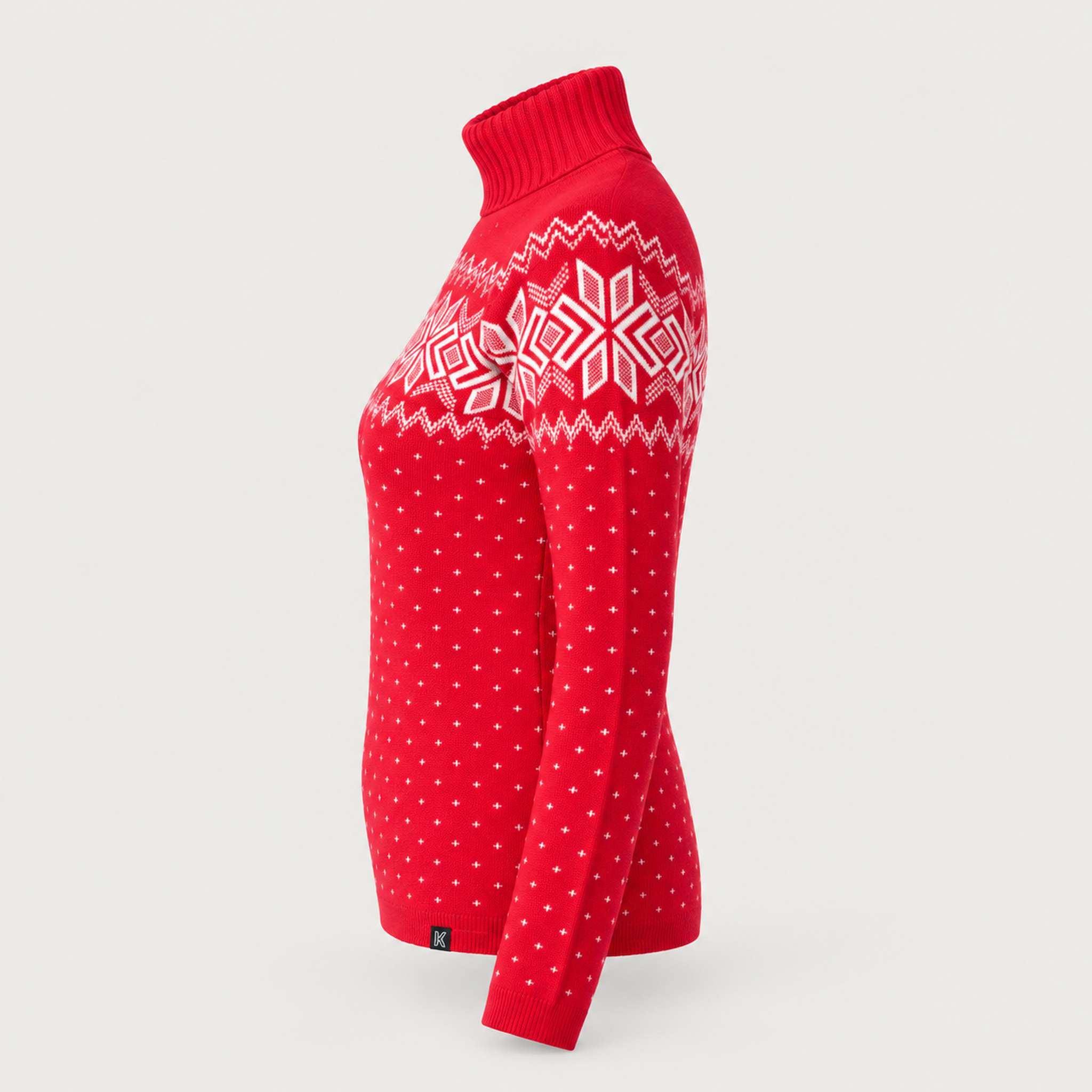 Krimson Klover Sugarbush in Racing Red, side