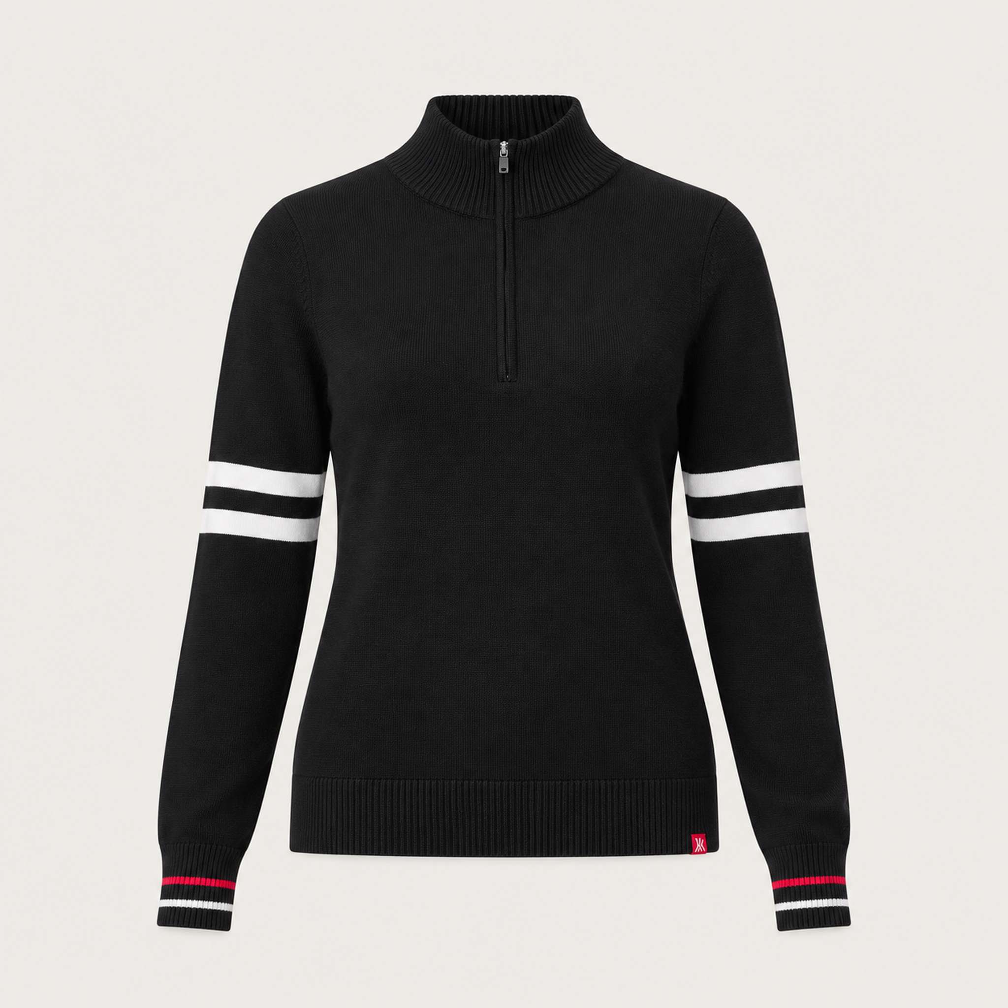 Tessa Sweater in Black — 01 front
