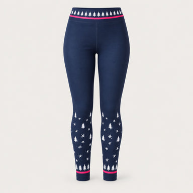 Winter Apres Leggings in Navy in Navy — 01 front