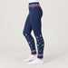 Winter Apres Leggings in Navy in Navy — 05 model side