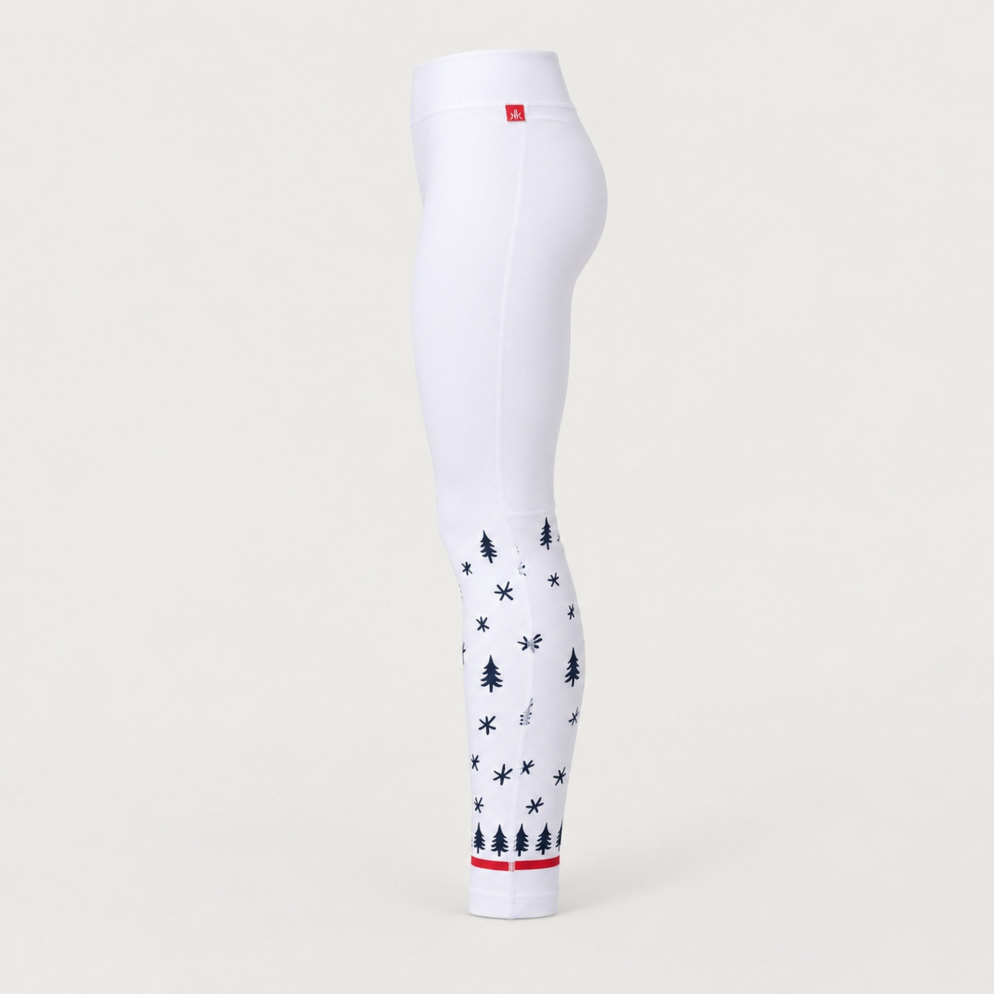 Winter Apres Leggings in White in White — 06 side
