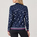 Winter Apres Quarter Zip in Navy in Navy — 04 model back