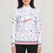 Winter Apres Quarter Zip in White in White — 03 model front