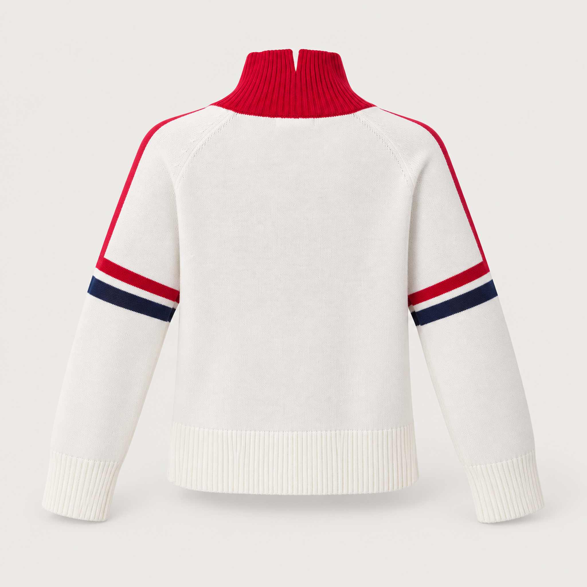Krimson Klover Wren Snowflake Sweater in Snow Navy, back
