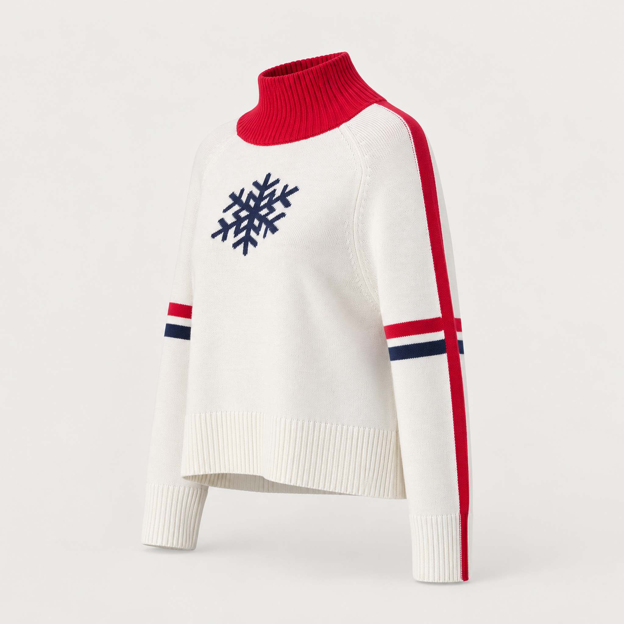 Krimson Klover Wren Snowflake Sweater in Snow Navy, side