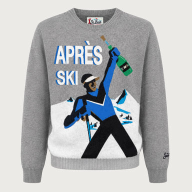 MC2 Saint Barth men's Apres Ski Champ sweater in grey — product front