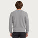 MC2 Saint Barth mens apres ski champ sweater in grey - model back