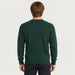 MC2 Saint Barth mens apres ski club sweater in green - model back