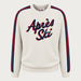 MC2 Saint Barth mens apres ski stripes sweater in white - product front