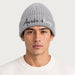 MC2 Saint Barth unisex apres skiing beanie in grey - male front