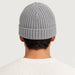 MC2 Saint Barth unisex apres skiing beanie in grey - male back