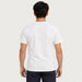 MC2 Saint Barth mens cortina skier t shirt in white - model back
