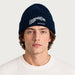 MC2 Saint Barth unisex courmayeur beanie in navy - male front