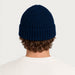 MC2 Saint Barth unisex courmayeur beanie in navy - male back