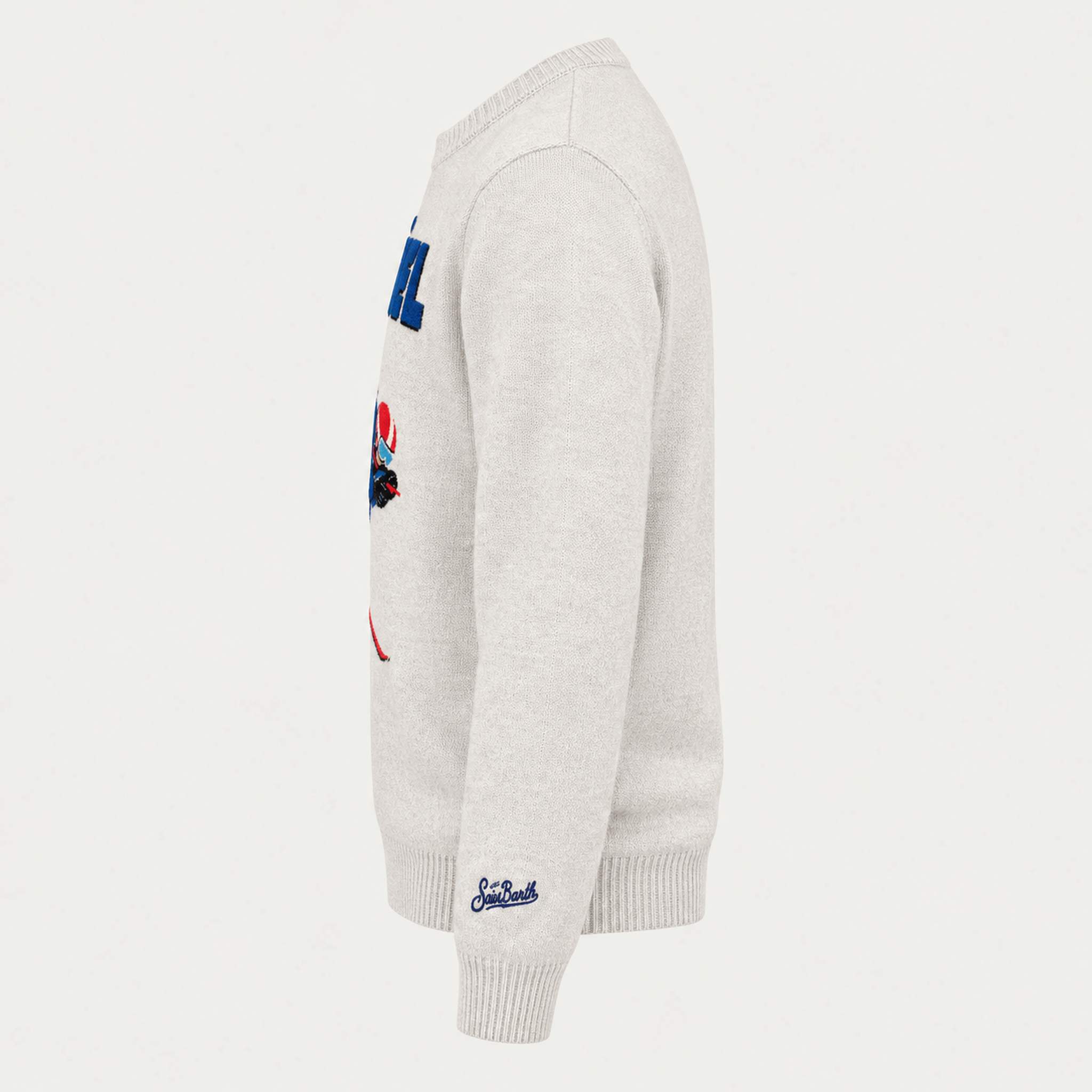 MC2 Saint Barth men's Kitzbuhel Skier Sweater, side.
