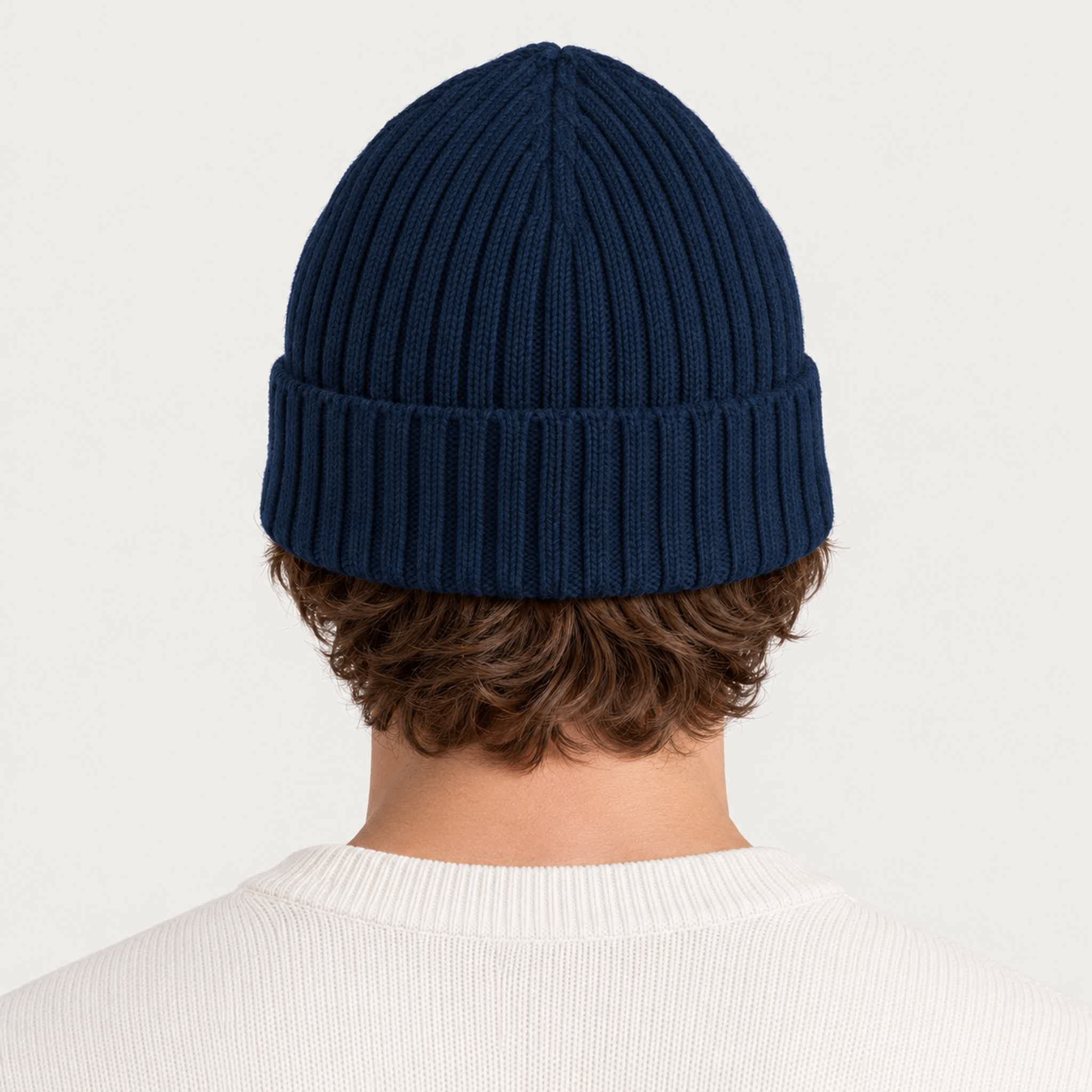 MC2 Saint Barth unisex moritz beanie in navy - male back