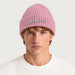 MC2 Saint Barth unisex moritz beanie in pink - male front