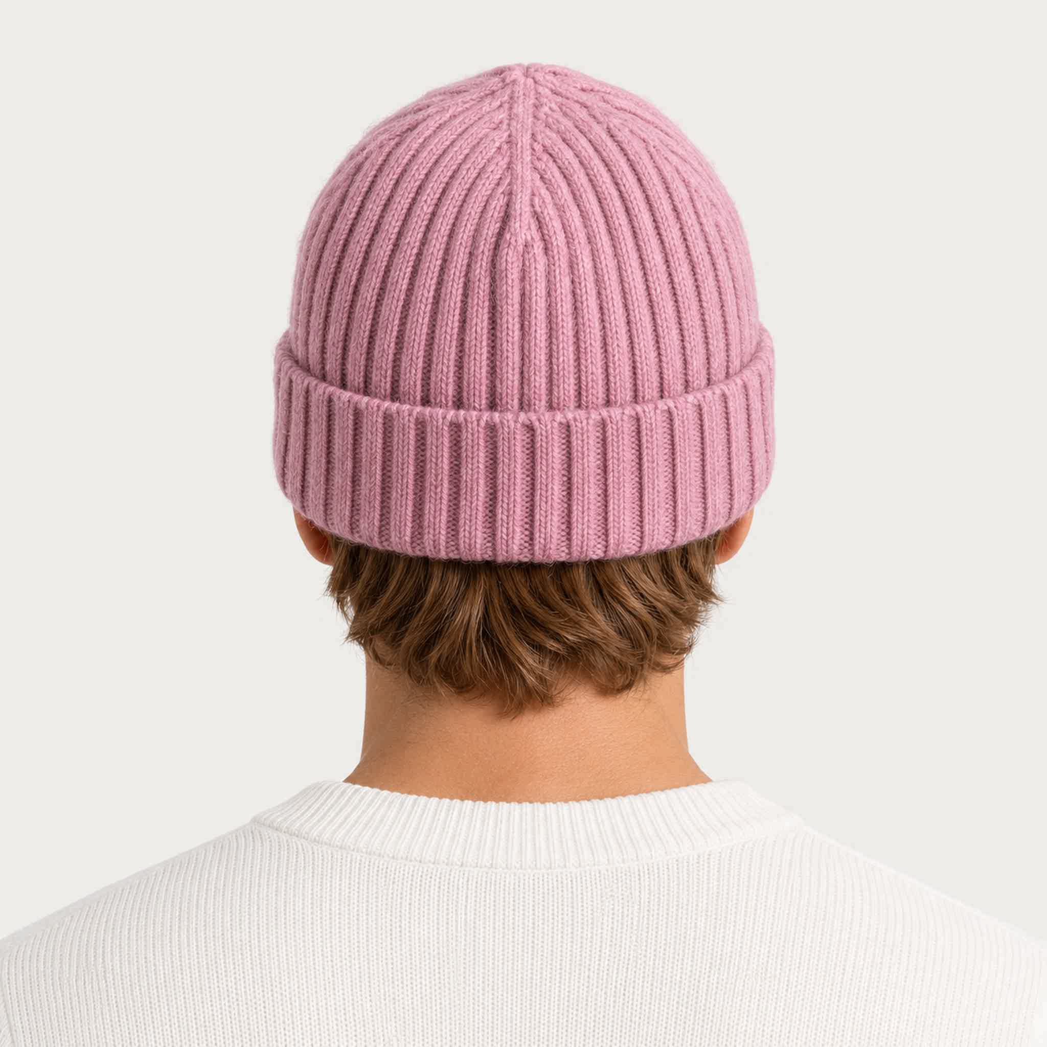 MC2 Saint Barth unisex moritz beanie in pink - male back