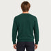 MC2 Saint Barth mens moritz bobsleigh sweater in green - model back