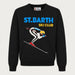 MC2 Saint Barth mens ski club sweater in black - product front