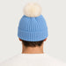 MC2 Saint Barth unisex ski queen beanie in blue - male back