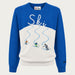 MC2 Saint Barth mens skiers sweater in blue - product front