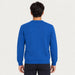 MC2 Saint Barth mens skiers sweater in blue - model back