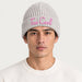 MC2 Saint Barth unisex too cool beanie in white - male front