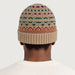 MC2 Saint Barth unisex wengen nordic beanie in brown - male back