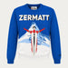 MC2 Saint Barth mens zermatt sweater in blue - product front