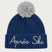 MC2 Saint Barth unisex apres ski beanie in denim blue - product front