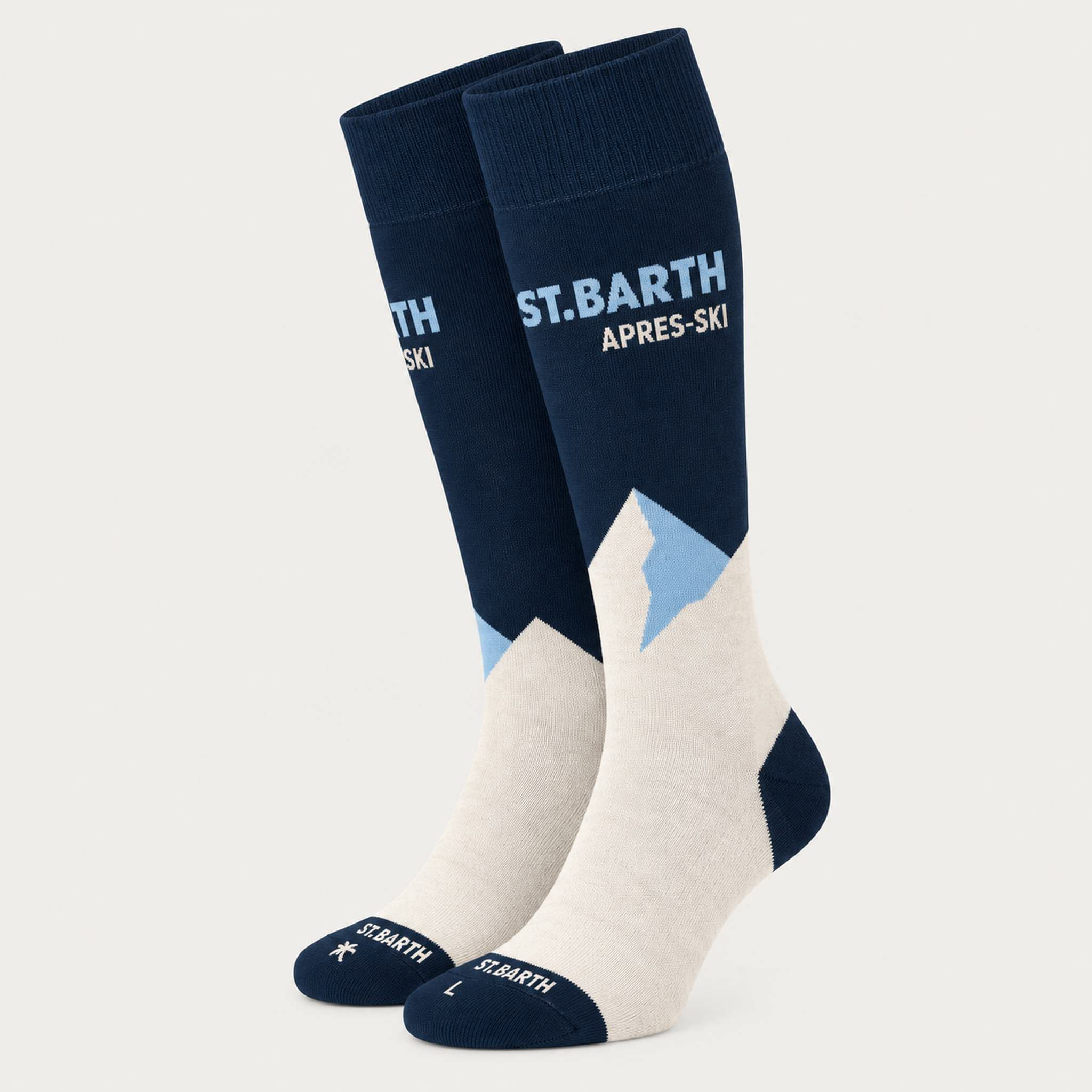 MC2 Saint Barth unisex apres ski socks in navy - product front
