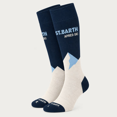 MC2 Saint Barth unisex apres ski socks in navy - product front
