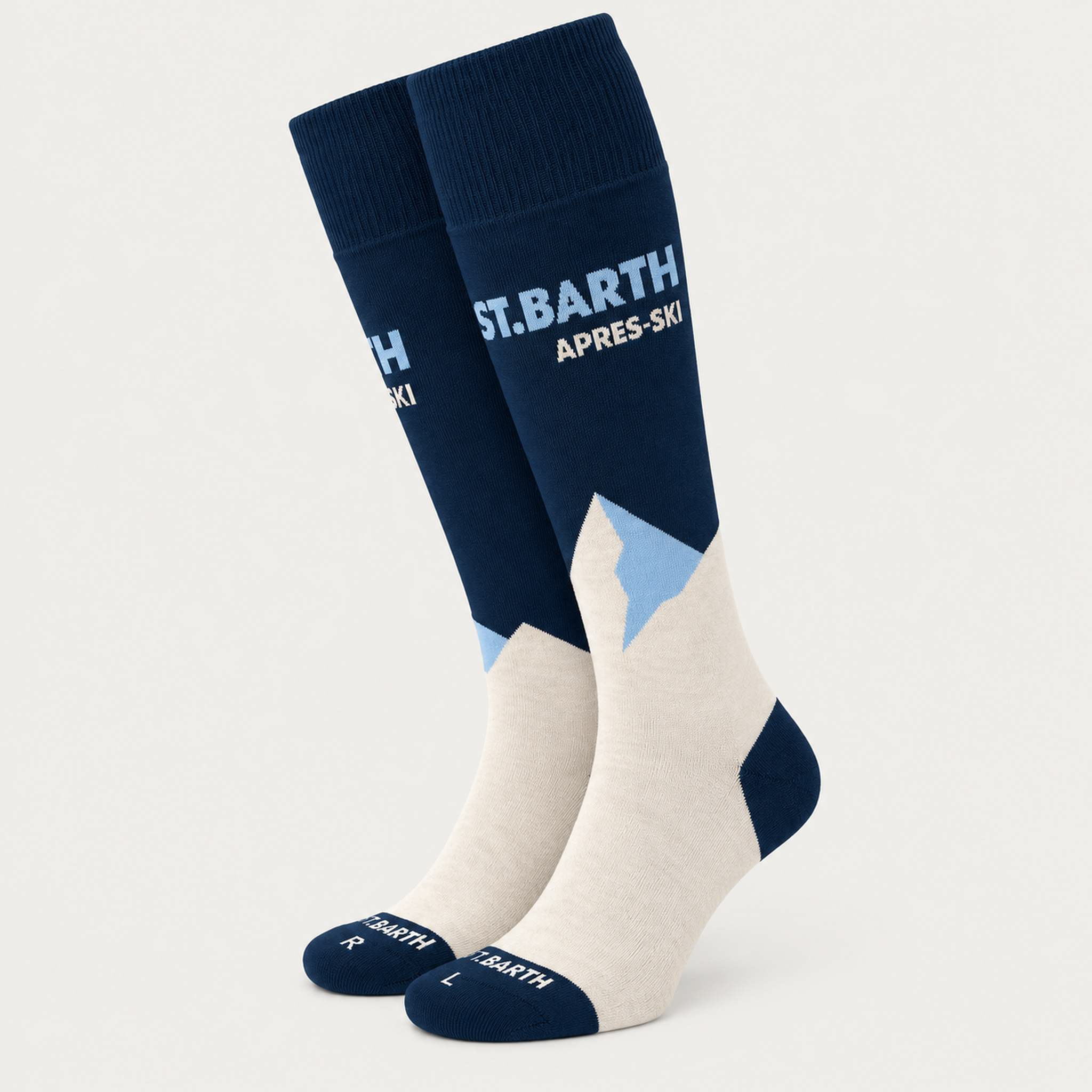 MC2 Saint Barth unisex apres ski socks in navy - product side