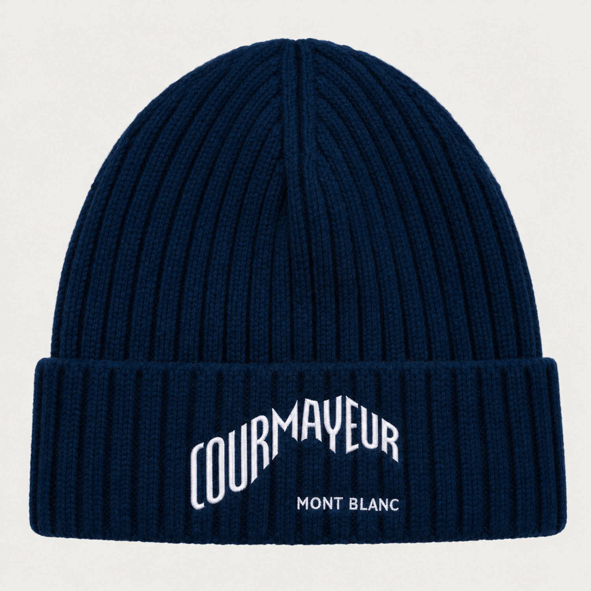 MC2 Saint Barth unisex courmayeur beanie in navy - product front