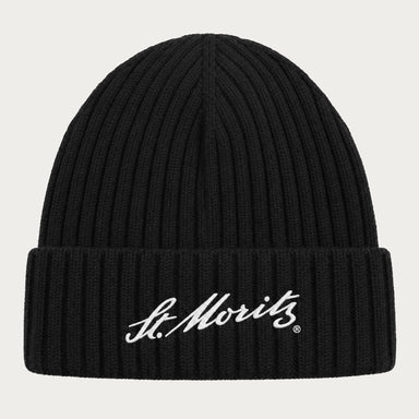 MC2 Saint Barth unisex moritz beanie in black - product front