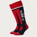 MC2 Saint Barth unisex ski club ski socks in red - product side